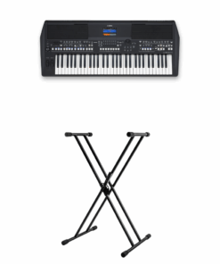 Yamaha PSR-SX600 Portable Digital Keyboard With Keyboard Stand