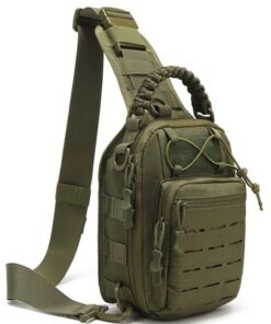 YAS-Multifunction Shoulder Bag - Green