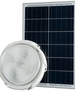 Yas-Solar Powered Ceiling Light And Remote Control 400W