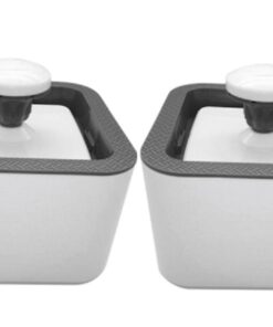 Yax Pet Automatic Dog And Cat Water Fountain -2 Pack
