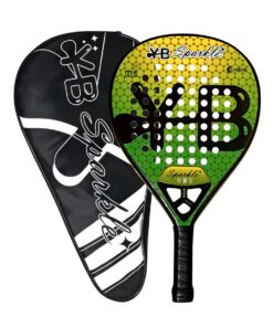 YB Sparkle - Professional Carbon Padel Racket with Case - 38mm - Green