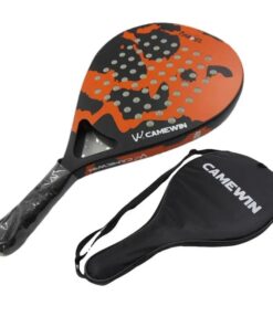 YB Sparkle -Professional Fiberglass Padel Racket - Orange, Black