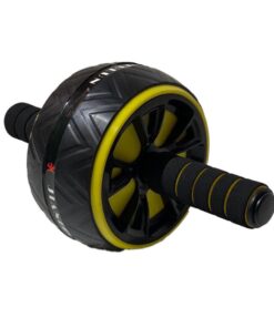 Yellow Abdominal Muscle Fitness Wheel