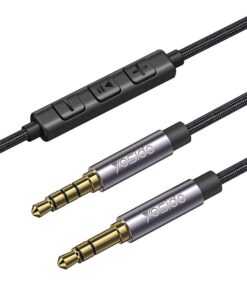 Yesido YAU30 3.5mm Male to 3.5mm Male Audio Cable with Microphone