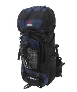 Yiersheng 55L Outdoor Sport Camping Backpack with Rain Cover FX-8852 - Blue