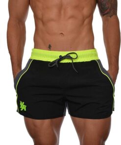 YLA Bodybuilding Lift Shorts Black/Neon - M