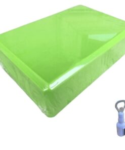 Yoga Block with Bottle Opener - Green