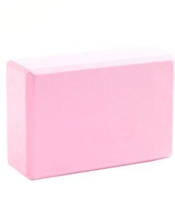 Yoga Brick - High Density Non-Slip Foam Yoga Block - Pink