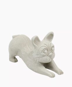 Yoga Dog Statue - 24 x 15cm