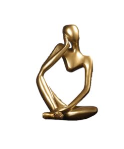 Yoga Figurine Gold Peace