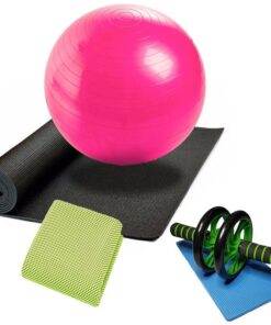 Yoga Mat- Exercise Ball - Ab Wheel - Cooling Towel