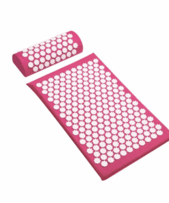 Yoga Mat with Back Pressure Pillow- 101_PINK