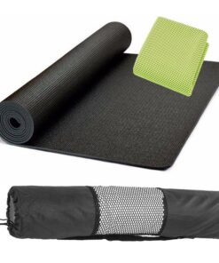Yoga Mat with Cooling Towel Set