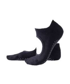 Yoga / Pilates Non-Slip Ankle Socks - Black