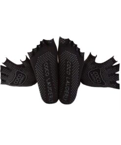 Yoga Toe Socks & Glove set - Black