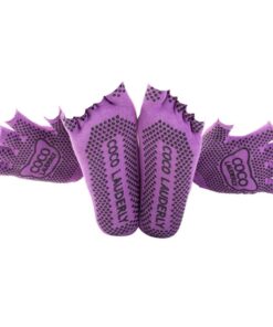 Yoga Toe Socks & Glove set - Purple