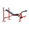 York Warrior Mid Width Bench Press & Leg Extension and Leg Curl Combo