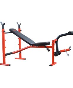 York Warrior Mid Width Bench Press & Leg Extension and Leg Curl Combo