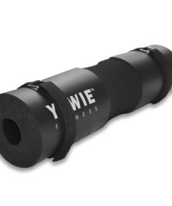 Yowie - Barbell Pad with Safety Straps for Squats and Hip Thrusts (Black)