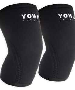 Yowie - Elbow Sleeve & Compression Braces for Lifting - 1 Pair - Black - XL