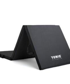 Yowie - Thick Folding Gym and Exercise Mat - 5cm Thick - Black