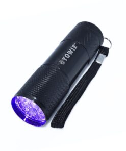 Yowie - UV Light / Black Light / Scorpion Torch (395nm, 9 LED, Mini Size)
