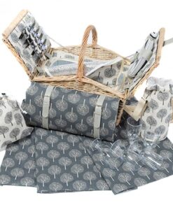 Yuppie Gift Baskets Fairytale Picnic Basket with Accessory Set