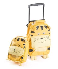 Yuppie Gift Baskets Trolley Case Set - Yellow
