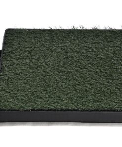 Zabava 3 Tier Pet Puppy Dog Training Artificial Grass Potty Patch Tray