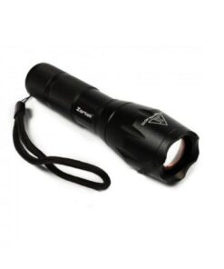 Zartek LED Power Zoom Torch With Orange Traffic Wand USB Rechargeable