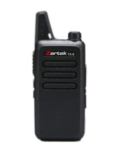 Zartek TX-8 Ultra Thin & Compact Twin Pack Two-Way Radio