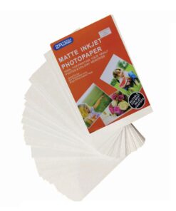 ZATECH 2 Side Matte Inkjet Photopaper 120GSM (100 x A4 Sheets)