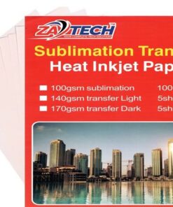 ZATECH A3 Sublimation Transfer Heat Inkjet Paper (100GSM - 100 Sheets)