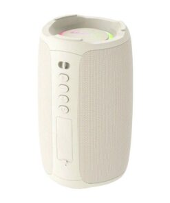 ZEALOT - Wireless Waterproof Speaker with Stereo Connection - White