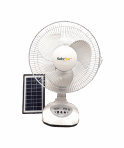 Zebbies Lighting - Solar - Rechargeable Solar Fan with Solar Panel