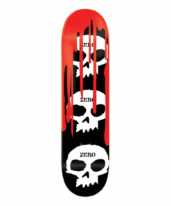 Zero - 3 Skull 8.5 Inch Skateboard Deck | Black