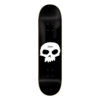 Zero - Single Skull 8.375 Inch Skateboard Deck | Black