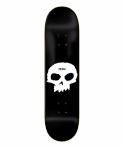 Zero - Single Skull 8.375 Inch Skateboard Deck | Black