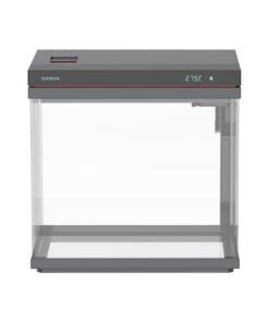 ZHE series desktop super white small fish tank - Grey - M