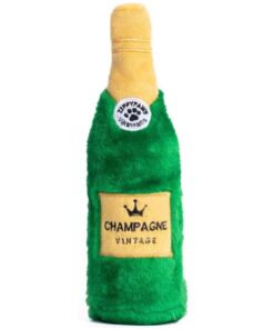 ZippyPaws Happy Hour Crusherz Empty Water Bottle Dog Toy - Champagne