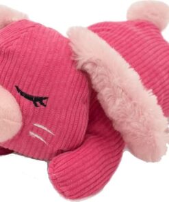 ZippyPaws Snooziez With Shhhqueaker Silent Dog Toy - Bunny