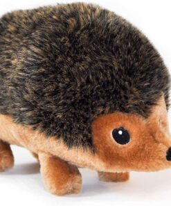 ZippyPaws Squeaky Hedgehog Plush Dog Toy - Brown - L