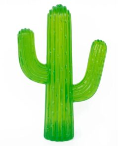 ZippyPaws ZippyTuff Cactus Chew Dog Toy With Squeak - Green