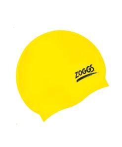 Zoggs Silicone Swim Cap - Yellow