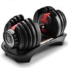 Zoolpro 24kg Adjustable Dumbbell Weight Set - Black