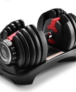 Zoolpro 24kg Adjustable Dumbbell Weight Set - Black