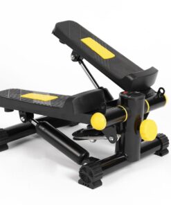 Zoolpro Elliptical Pedal Electric Resistance Stepper - Black and Yellow