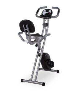 Zoolpro Indoor Sports Stationary Cardio Exercise Bike - Black & Grey