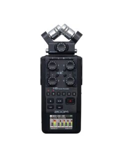 Zoom H6 Portable Digital Handy Recorder - Black
