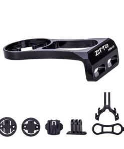 ZTTO Aluminium Out Front Stem Mount for Garmin Cycling Computers - Black
